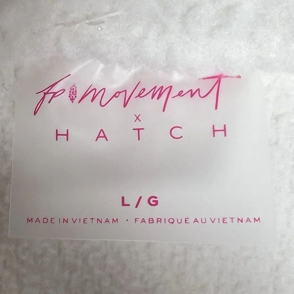 NWT $178 Free People Movement Hatch Maternity Jacket Large Hit The Slopes Fleece